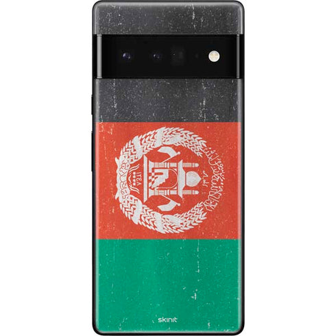 Afghanistan Flag Distressed Google Pixel 6 Pro Skin